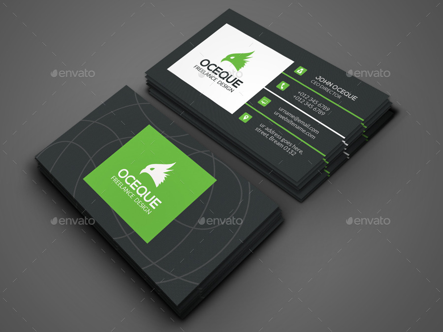 Market Business Card by -axnorpix | GraphicRiver
